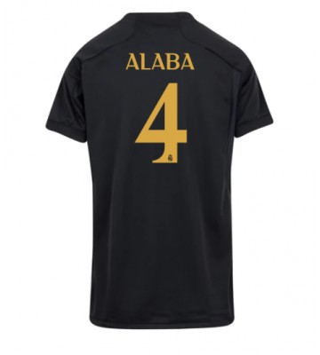 Maillot de foot Real Madrid David Alaba #4 Troisième Femmes 2023-24 Manches Courte